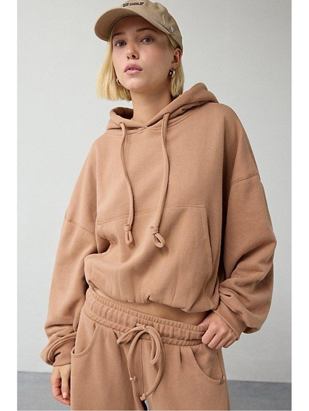 Urban Outfitters Out From Under Try Me Bubble Hoodie Sweatshirt Size Medium NWOT - Picture 2 of 6
